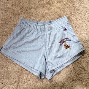 Champion Light Gray Women's Athletic Shorts